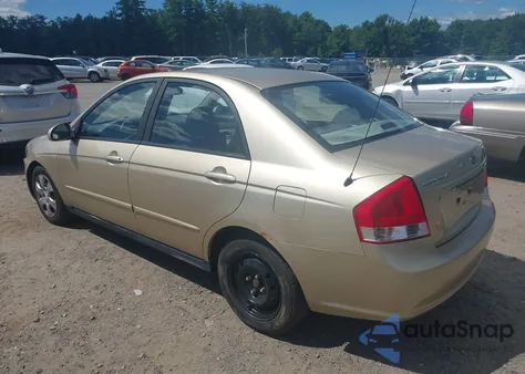 2009 Kia Spectra Ex z USA, uszkodzony, nr VIN KNAFE222095652331
